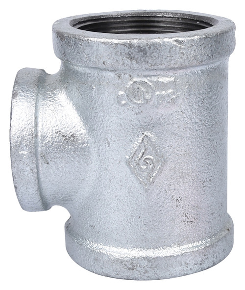 ProSource PPG130R-50X40 Pipe Tee, 2 x 2 x 1-1/2 in, FIPT, Malleable Steel, SCH 40 Schedule, 300 psi Pressure [SKU: ORG6102040]