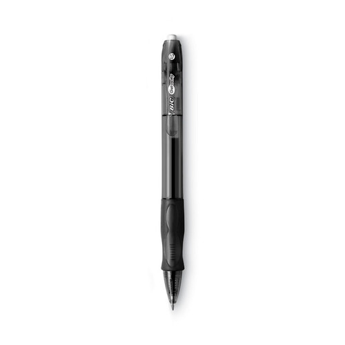 Gel-ocity Gel Pen Value Pack, Retractable, Medium 0.7 mm, Black Ink, Black Barrel, 24/Pack [SKU: BICRLC241BK]