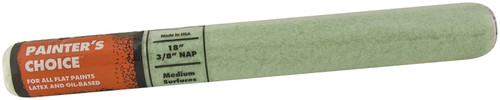 WOOSTER R275-18 Paint Roller Cover, 3/8 in Thick Nap, 18 in L, Fabric Cover, Mint Green [SKU: ORG3690526]