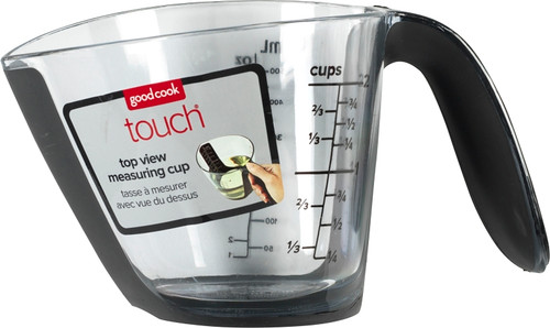 Goodcook 20341 Measuring Cup, 2 Cup Capacity, Plastic [SKU: ORG7346034]