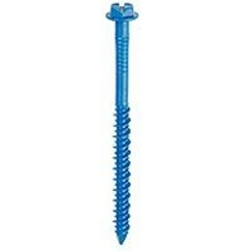 Buildex Tapcon 24340 Screw Anchor, Hex Drive, Steel, Climaseal, 75 PK [SKU: ORG2974004]