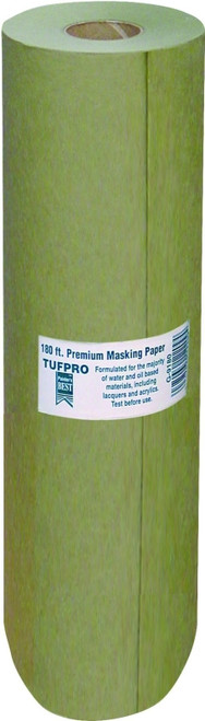 Trimaco EasyMask 12209 Trim Masking Paper, 180 ft L, 9 in W, Green [SKU: ORG0694778]