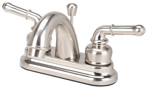 Boston Harbor JY-4233BN Lavatory Faucet, 1.5 gpm, 2-Faucet Handle, Brass, Nickel Plated, Lever Handle [SKU: ORG9472564]