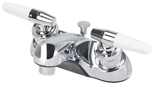 Boston Harbor JY-4212PLQ Lavatory Faucet, 1.5 gpm, 2-Faucet Handle, Chrome Plated, Lever Handle [SKU: ORG9504226]