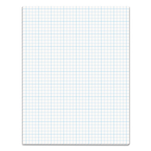 Cross Section Pads, Cross-Section Quadrille Rule (4 sq/in, 1 sq/in), 50 White 8.5 x 11 Sheets [SKU: TOP35041]