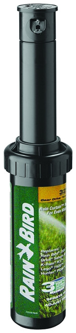 Rain Bird 32SA Rotor Sprinkler, 1/2 in Connection, 19 to 32 ft, Part-Circle, Plastic [SKU: ORG3960523]