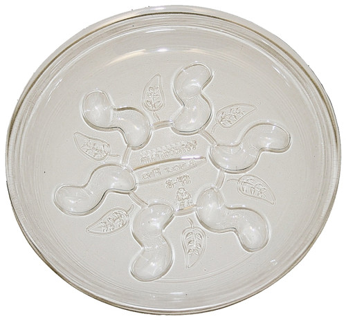 Gardener's Blue Ribbon Saucer Plus SP6VUS Planter Saucer, 6 in Dia, Plastic, Clear [SKU: ORG0388801]