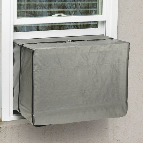 Frost King AC3H Air Conditioner Cover, 18 in L, 27 in W, 6 mil Thick Material, Polyethylene [SKU: ORG8510968]
