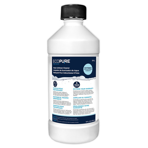 ECOPURE EPCL Water Softener Cleaner, 16 oz, Liquid, Characteristic [SKU: ORG0119016]