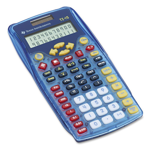 TI-15 Explorer Elementary Calculator, 11-Digit LCD [SKU: TEXTI15RTL]