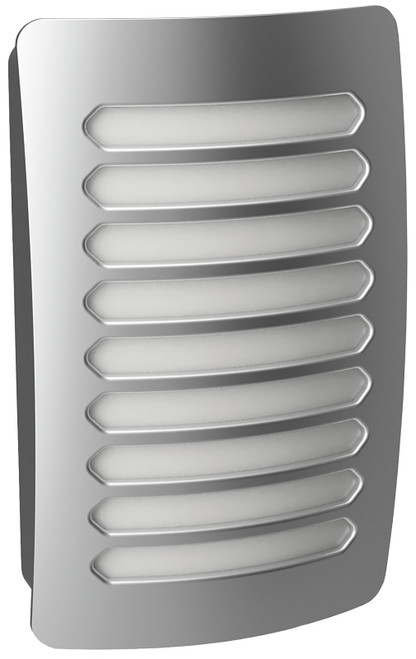 AmerTac Louver Decoplug NL-DPLV-N Night Light, 120 V, 0.9 W, LED Lamp, Warm White Light, 2 Lumens, 3000 K Color Temp [SKU: ORG7231566]