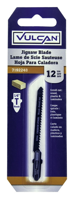 Vulcan 823451OR Jig Saw Blade, 3 in L, 12 TPI [SKU: ORG7192248]