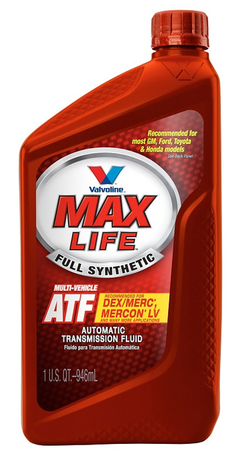 VALVOLINE MAXLIFE VV3246 Automatic Transmission Fluid, 1 qt Bottle [SKU: ORG4001525]