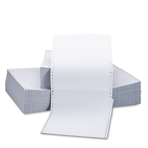 Printout Paper, 2-Part, 15 lb Bond Weight, 9.5 x 11, White, 1,650/Carton [SKU: UNV15703]