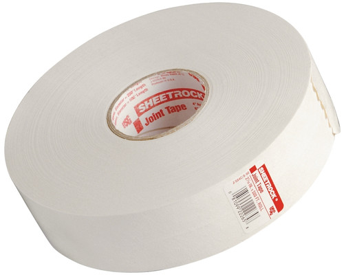 USG 382198010/222634 Joint Tape, 500 ft L, 2-1/16 in W, 0.01 mm Thick, Solid, White [SKU: ORG6046619]