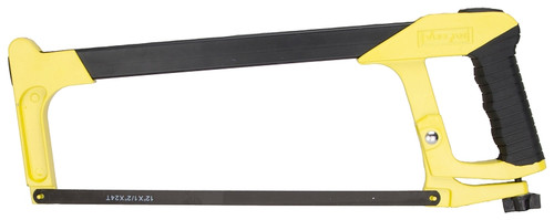 Vulcan JL-HS-508 Hacksaw, 12 in L Blade, 24 TPI, Steel Blade, 3-3/4 in D Throat, Steel Frame, Steel/TPR Grip Handle [SKU: ORG3054699]