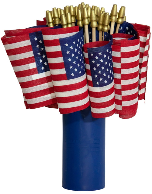 Valley Forge USE12D USA Stick Flag Display, Polycotton [SKU: ORG8235947]
