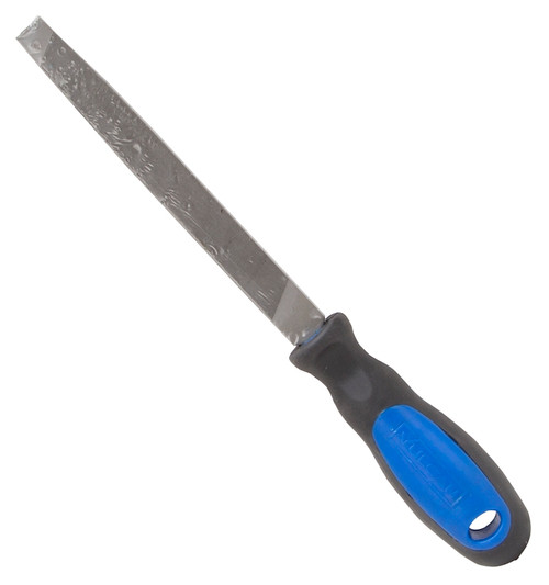 Vulcan JL-F010 File W/Rubber Grip, Flat Profile, Mill Pattern, Single Cut Cut, 5-3/4 in L Blade, 5/8 in W Blade [SKU: ORG7210602]