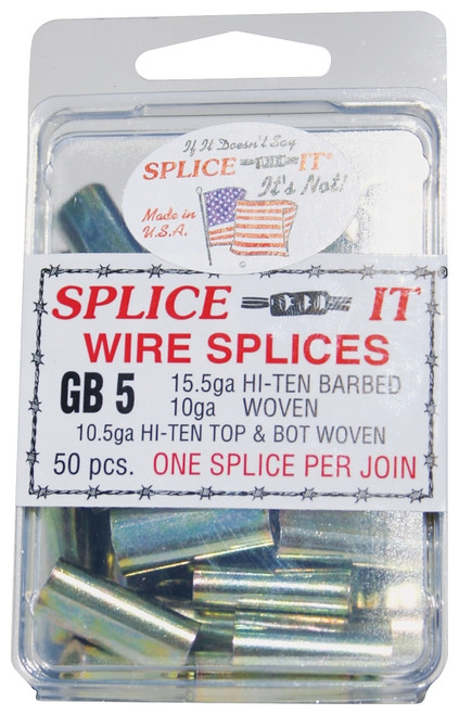 NEW FARM GB5 Wire Splice, Stainless Steel [SKU: ORG6636229]