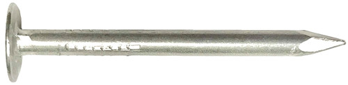 MAZE AS4 Series AS4125 Siding Nail, Hand Drive, 1-1/2 in L, Aluminum, Flat Head, Plain Shank, 1 lb [SKU: ORG7191901]