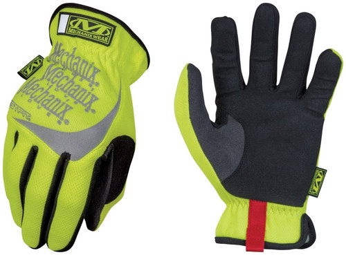 MECHANIX WEAR SFF-91-009 High-Visibility Work Gloves, Men's, M, 9 in L, Reinforced Thumb, Elastic Cuff, Yellow [SKU: ORG0742510]