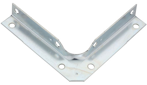 National Hardware V114 Series N245-415 Corner Brace, 4 in L, 5/8 in W, 4 in H, Steel, Zinc, 0.04 Thick Material [SKU: ORG7181118]