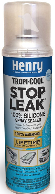 Henry 880 Tropi-Cool Series HE880C025 Silicone Spray Sealer, Clear, Liquefied Gas, 14.1 oz Canister [SKU: ORG8781130]