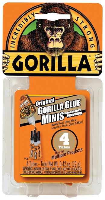 Gorilla 5000503 Glue, Brown, 0.42 oz Tube [SKU: ORG5121256]