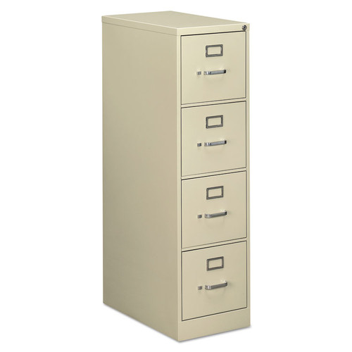 Economy Vertical File, 4 Letter-Size File Drawers, Putty, 15" x 25" x 52 [SKU: ALEHVF1552PY]