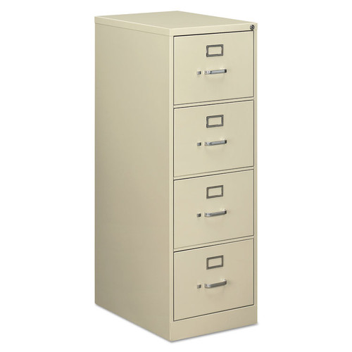 Economy Vertical File, 4 Legal-Size File Drawers, Putty, 18" x 25" x 52 [SKU: ALEHVF1952PY]