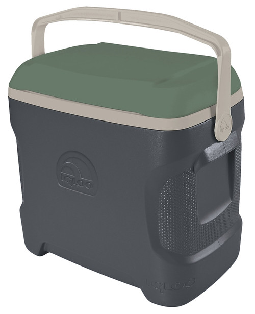 IGLOO 49672 Sportsman Ice Chest Cooler, 30 qt Cooler, HDPE/Resin, Green [SKU: ORG9972365]