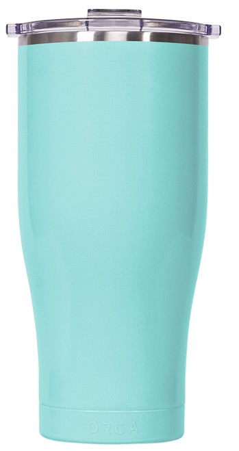 ORCA Chaser Series CH16SF Tumbler, 16 oz Capacity, Detached, Whale Tail Flip Lid, Stainless Steel, Seafoam, Insulated [SKU: ORG5280557]