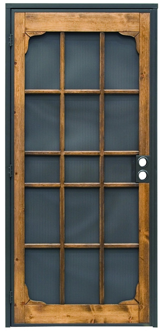 Precision Woodguard 3809 Series 3809BZ3068-I Door Screen, 80 in L, 36 in W, Wood [SKU: ORG9346891]