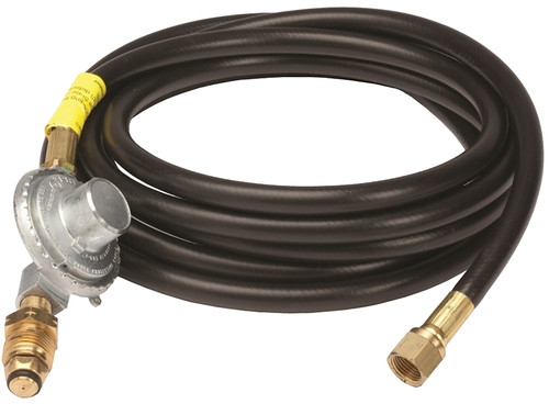 Mr. Heater F273072 Propane Hose Assembly, 400 to 600 psi Regulating, 3/8 in Connection, Female Flare, 12 ft L Hose [SKU: ORG2460962]