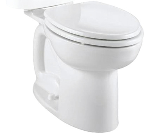 American Standard Cadet 3 3717A001.020 Toilet Bowl, Elongated, 12 in Rough-In, Vitreous China, White, Floor Mounting [SKU: ORG8565319]