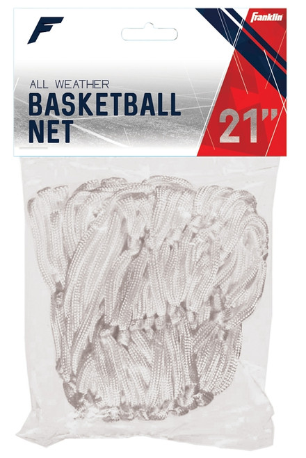 Franklin Sports 1640 Basketball Net, 21 in Dia, Nylon, White [SKU: ORG7193964]