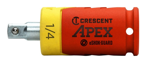 Crescent APEX eSHOK-GUARD Series CAEAD316 Socket Isolator Extension, 1/4 in Drive, Square Drive, 2-1/8 in L [SKU: ORG7411465]