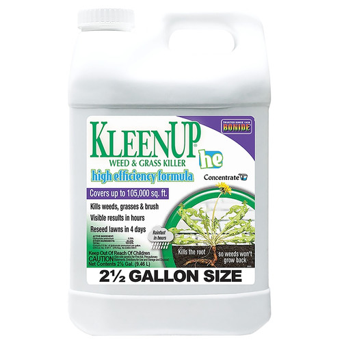 KLEENUP 7562 Concentrated Weed and Grass Killer, 2.5 gal [SKU: ORG1714559]