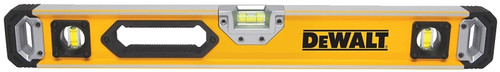 DeWALT DWHT43224 Box Beam Level, 24 in L, 3-Vial, 1-Hang Hole, Non-Magnetic, Aluminum [SKU: ORG2520823]