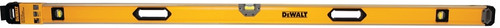 DeWALT DWHT43172 Box Beam Level, 72 in L, 3-Vial, Non-Magnetic, Aluminum, Black/Yellow [SKU: ORG2520864]