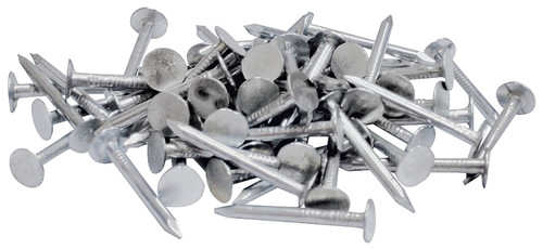 ProFIT 0069158 Hand Drive Roofing Nail, 2-1/2 in L, Flat Head, 11 ga Gauge, Steel [SKU: ORG0195388]