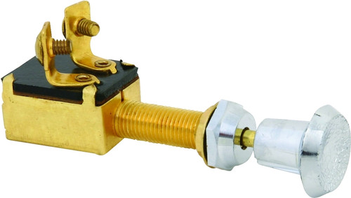 US Hardware M-035C Two-Position Switch, 2-Wire Marine, Chrome [SKU: ORG6014971]