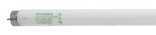Sylvania 22179 Fluorescent Bulb, 28 W, T8 Lamp, Medium G13 Lamp Base, 2590 Lumens, 4100 K Color Temp, Daylight Light [SKU: ORG6195648]