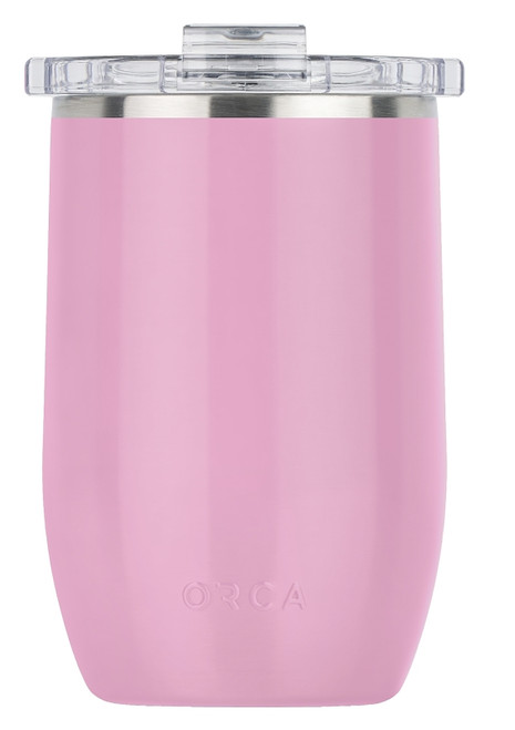 ORCA VIN12DR Wine Glass, 12 oz Capacity, Stainless Steel, Dusty Rose, Dishwasher Safe: Yes [SKU: ORG8696528]