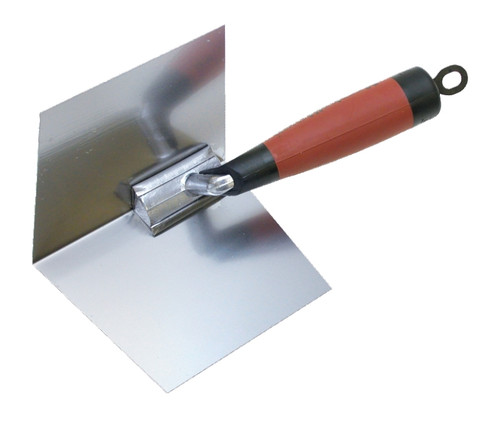 Marshalltown DuraSoft Series 23D Drywall Corner Trowel, 5 in W Blade, 4 in L Blade, Stainless Steel Blade [SKU: ORG7134422]