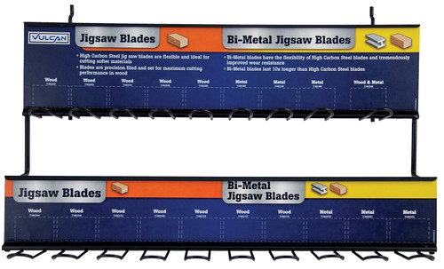 Vulcan 994940 Jig Saw Blade Rack, 19-1/2 in W [SKU: ORG4873444]