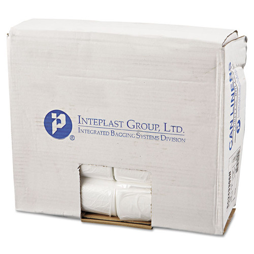 High-Density Commercial Can Liners, 16 gal, 6 microns, 24" x 33", Natural, 50 Bags/Roll, 20 Rolls/Carton [SKU: IBSEC243306N]