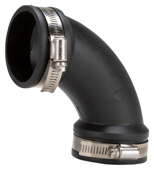 ProSource QL-200 Qwik Pipe Elbow, 2 in, 90 deg Angle, PVC, Black [SKU: ORG4746160]