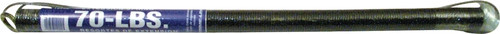 Prime-Line GD 12202 Extension Spring, 1-19/64 in OD, 25 in OAL, Carbon Steel, Galvanized, Loop End, 70 lb [SKU: ORG0492215]