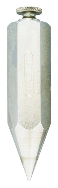 GENERAL 790-5 Hex Plumb Bob, Steel, Nickel [SKU: ORG0714022]